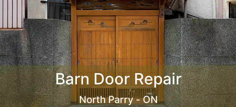  Barn Door Repair North Parry - ON
