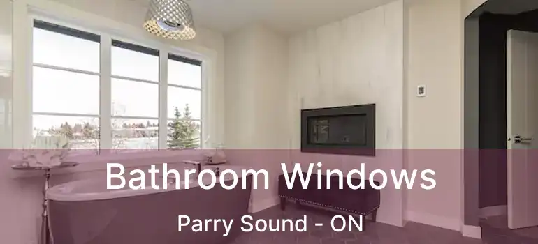  Bathroom Windows Parry Sound - ON
