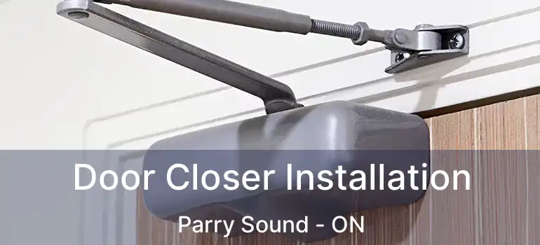  Door Closer Installation Parry Sound - ON