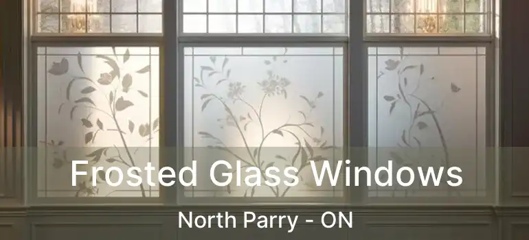  Frosted Glass Windows North Parry - ON