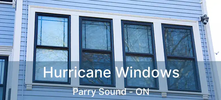  Hurricane Windows Parry Sound - ON