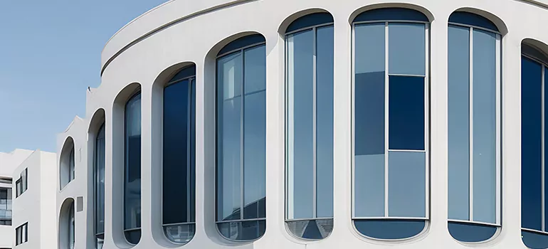 Geometric Window Curtains in Parry Sound, ON