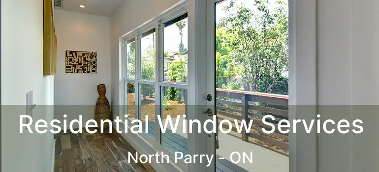  Residential Window Services North Parry - ON