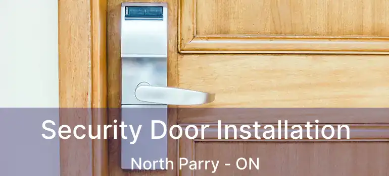  Security Door Installation North Parry - ON