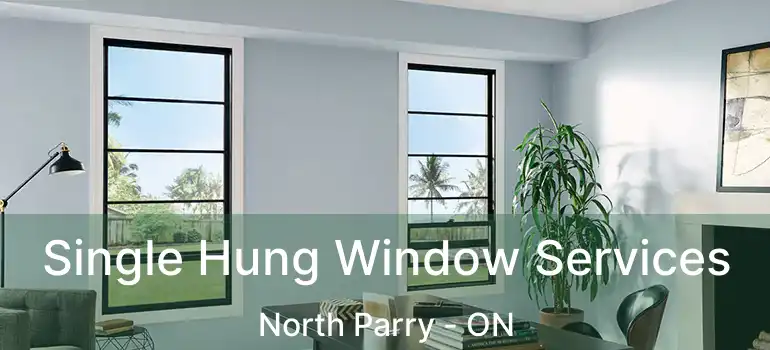  Single Hung Window Services North Parry - ON