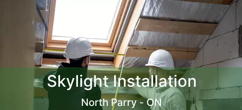  Skylight Installation North Parry - ON