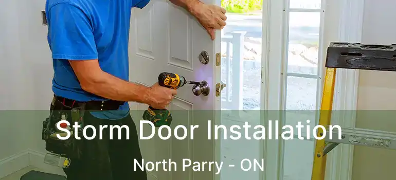  Storm Door Installation North Parry - ON