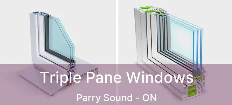  Triple Pane Windows Parry Sound - ON