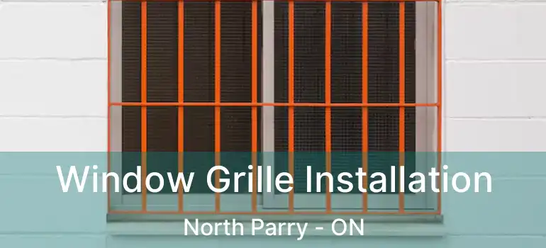  Window Grille Installation North Parry - ON