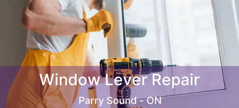  Window Lever Repair Parry Sound - ON