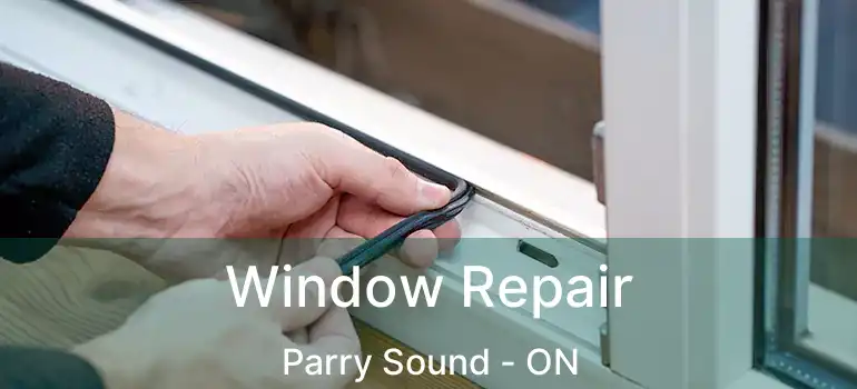  Window Repair Parry Sound - ON