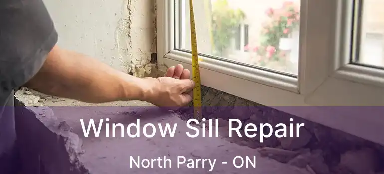  Window Sill Repair North Parry - ON
